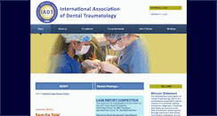 Desktop Screenshot of iadt-dentaltrauma.org